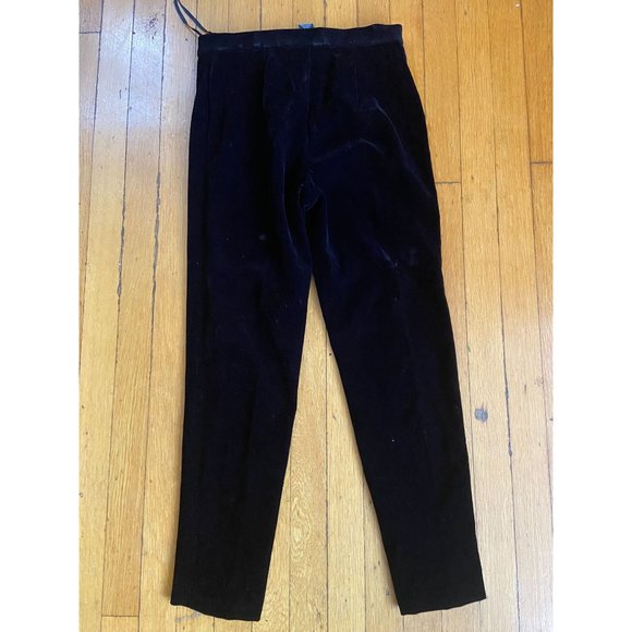 Ralph Ralph Lauren Black Micro Stunning Stretch Pants Ladies * - Picture 2 of 3